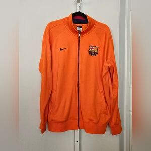 FC Barcelona football away jacket size xl